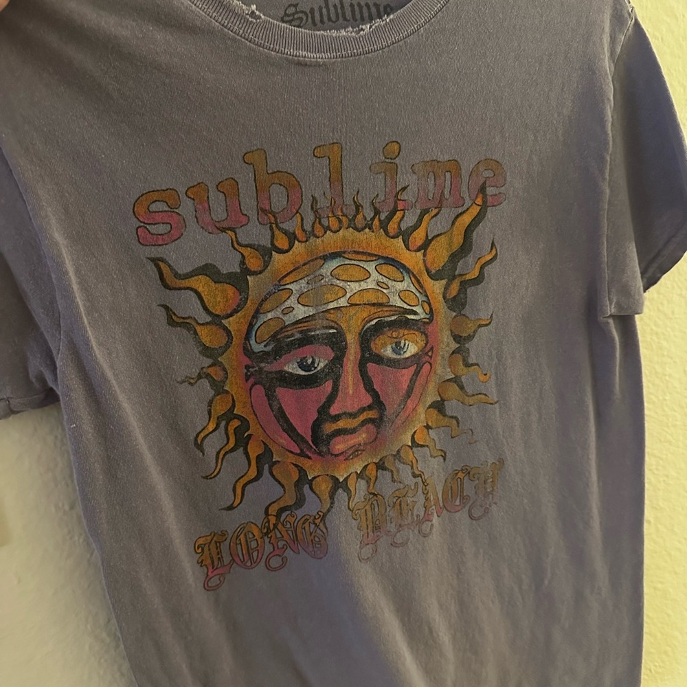 Sublime Graphic Tee in Purple